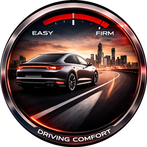 Driving comfort illustration